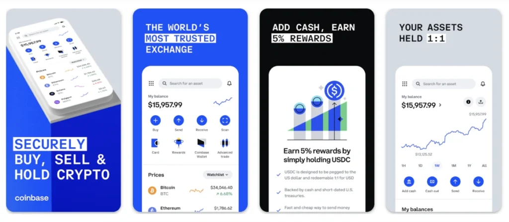 Categorías del centro de ayuda de Coinbase 2025