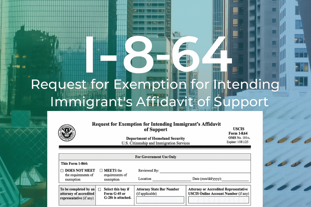 Qué significa patrocinar a un inmigrante en EE. UU.