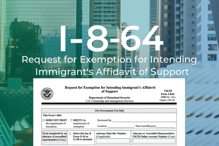 Qué significa patrocinar a un inmigrante en EE. UU.