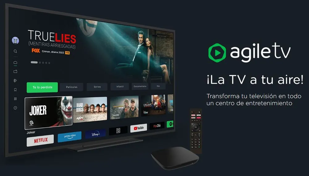 Agile TV Guuk interfaz 4K
