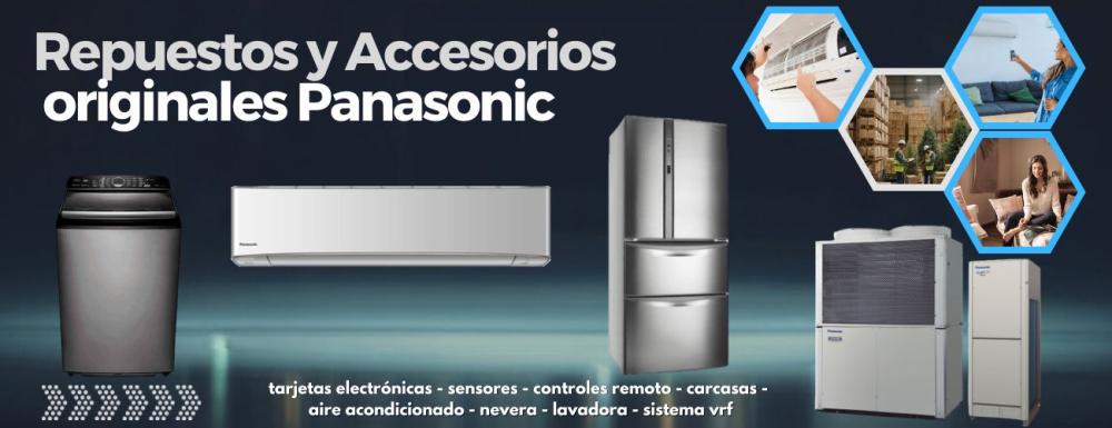 ¿Dónde encuentro repuestos originales Panasonic para mi país?