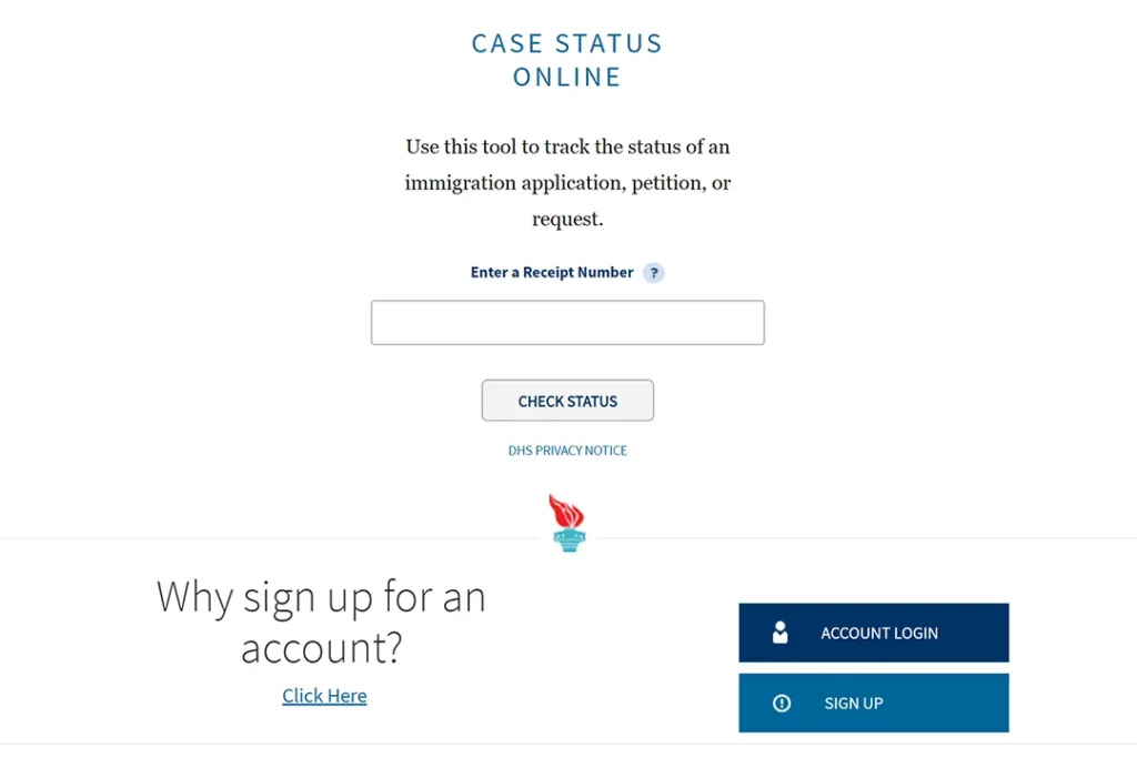 USCIS case status N-400