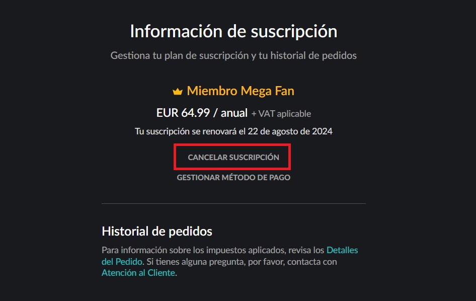 Problemas comunes al cancelar (“no puedo cancelar mi suscripción”)