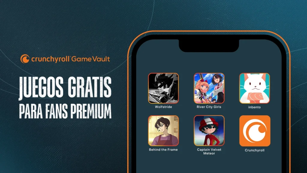 ¿Qué incluye Crunchyroll Game Vault y cómo acceder?