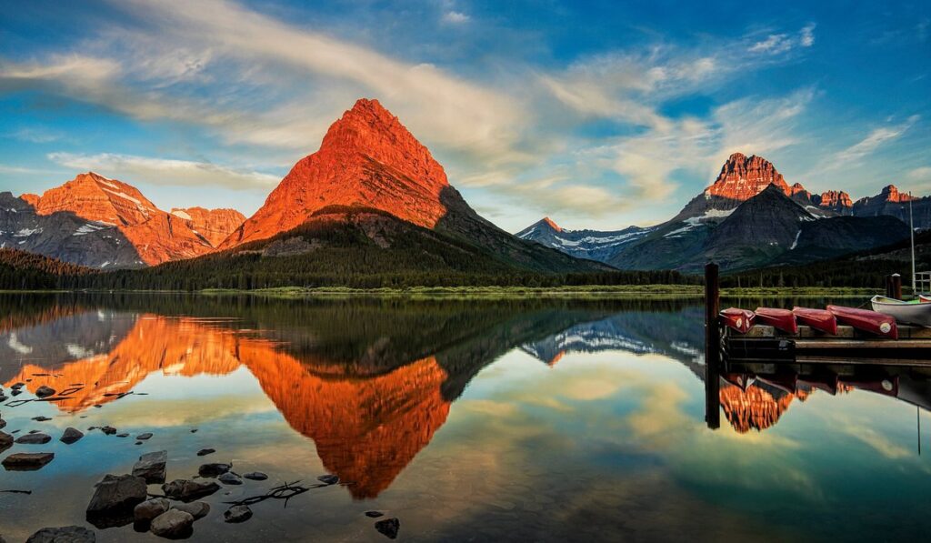Glacier Montana parque nacional