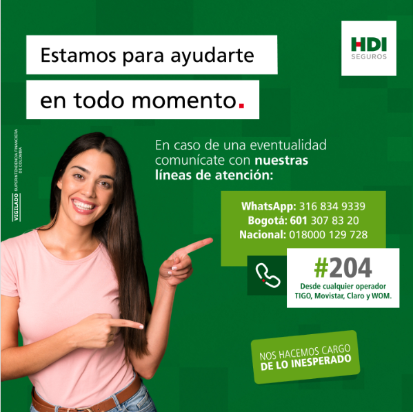 Asistencia HDI Seguros 24 Horas y Servicios Especiales