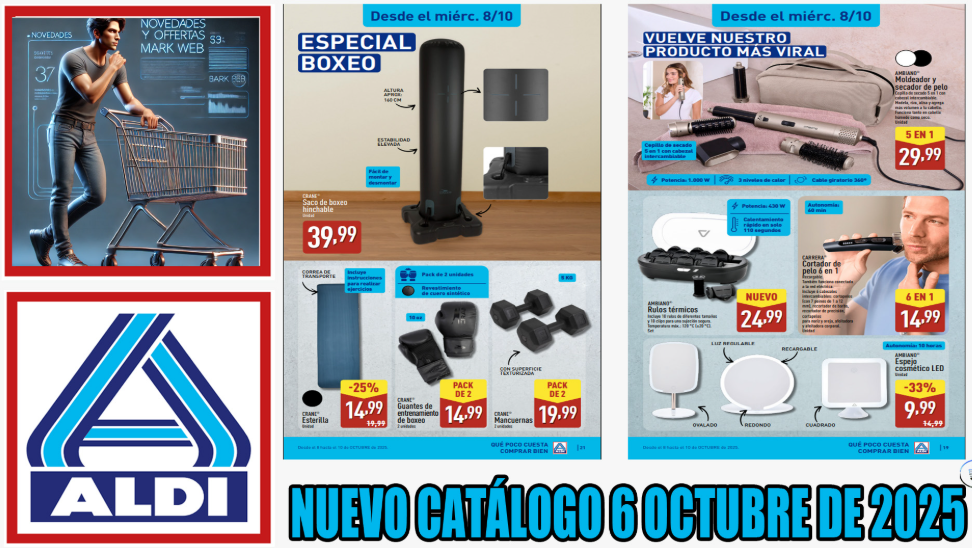 Aldi ofertas semanales actual 2025