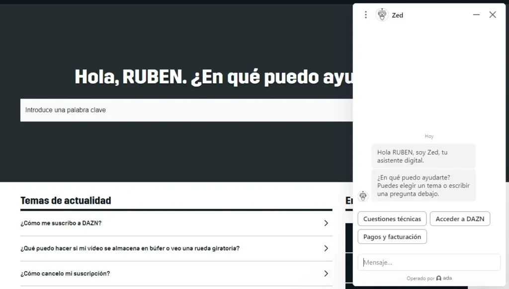 Teléfonos de Atención al Cliente DAZN