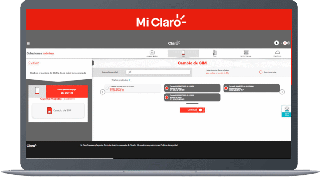 ¿Qué hago si pierdo mi SIM Claro?