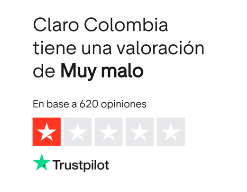 opiniones Claro Trustpilot 2025 Colombia