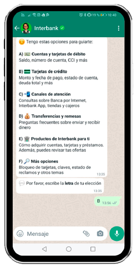 Interbank contacto Perú teléfono oficial