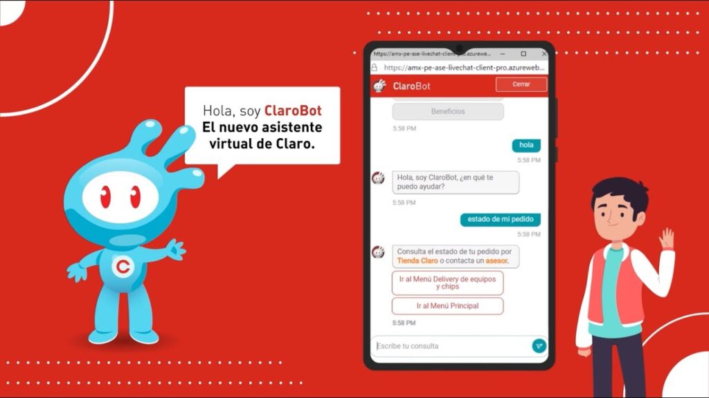 Chat virtual Mi Claro