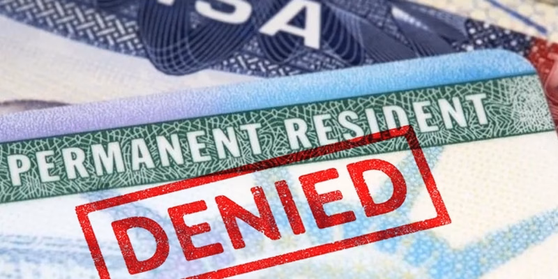 Errores comunes y motivos de negación Green Card