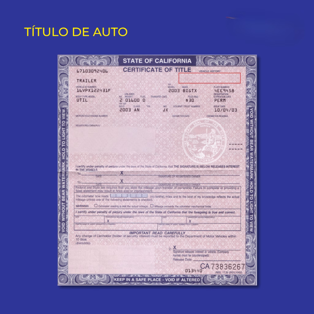 Qué es el cambio de propietario de un vehículo y por qué es obligatorio en Estados Unidos