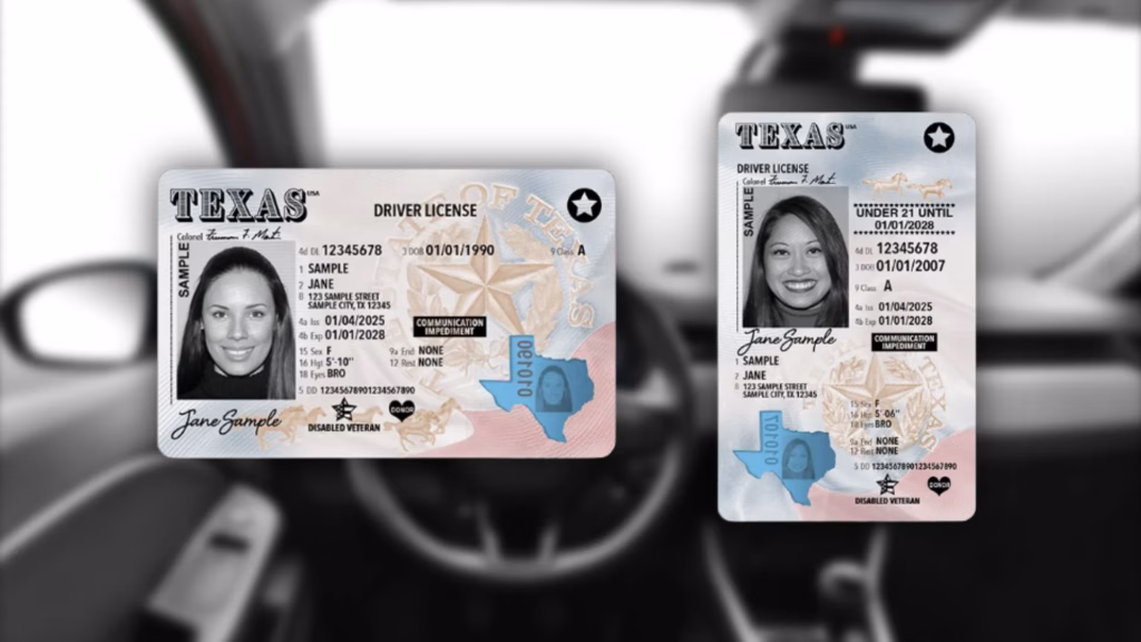 Licencia de conducir en Texas