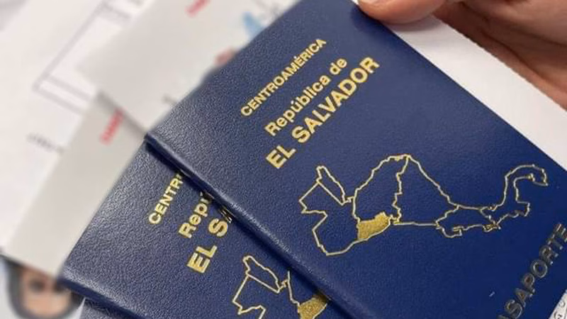 Precio del pasaporte salvadoreño en USA y formas de pago
