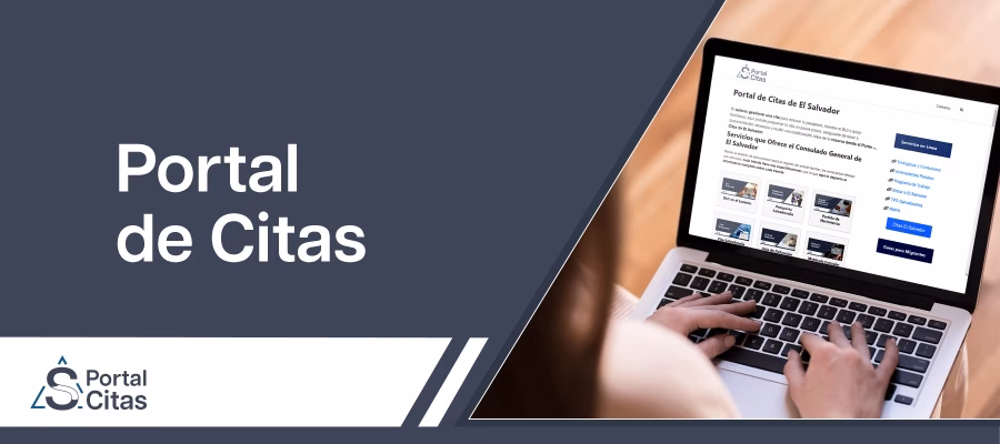 portalcitas rree gob sv registro pantalla