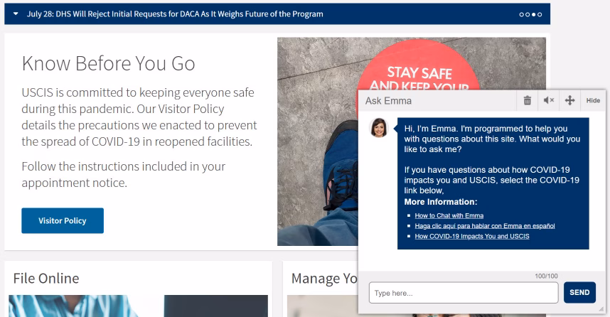 USCIS Emma 